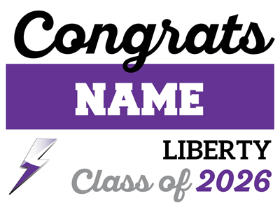 Graduation Sign-Liberty 1