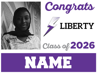 Graduation Sign-Liberty 3